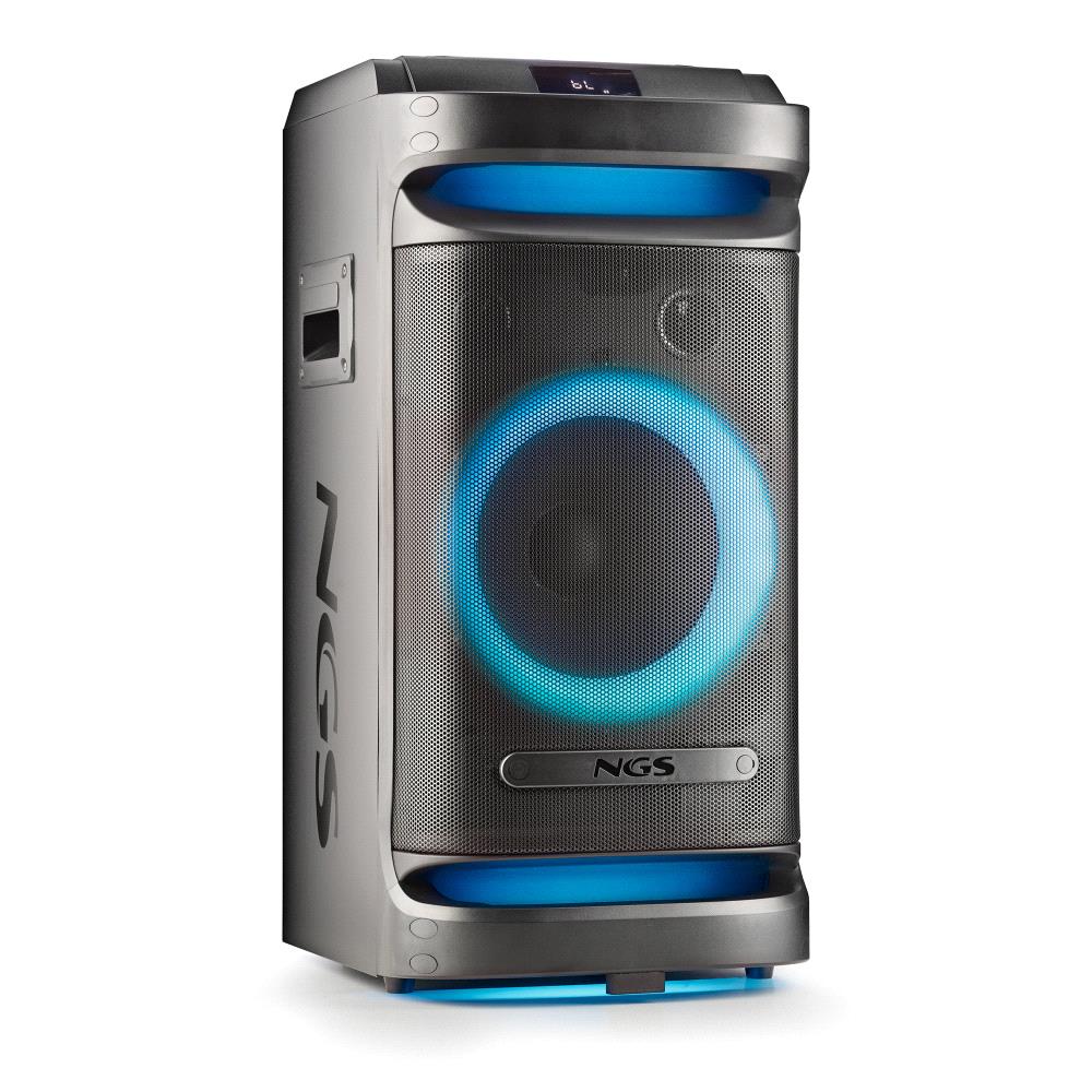 Portable Bluetooth Party Speaker with RGB Lights | NGS Wild Space 1 180W
