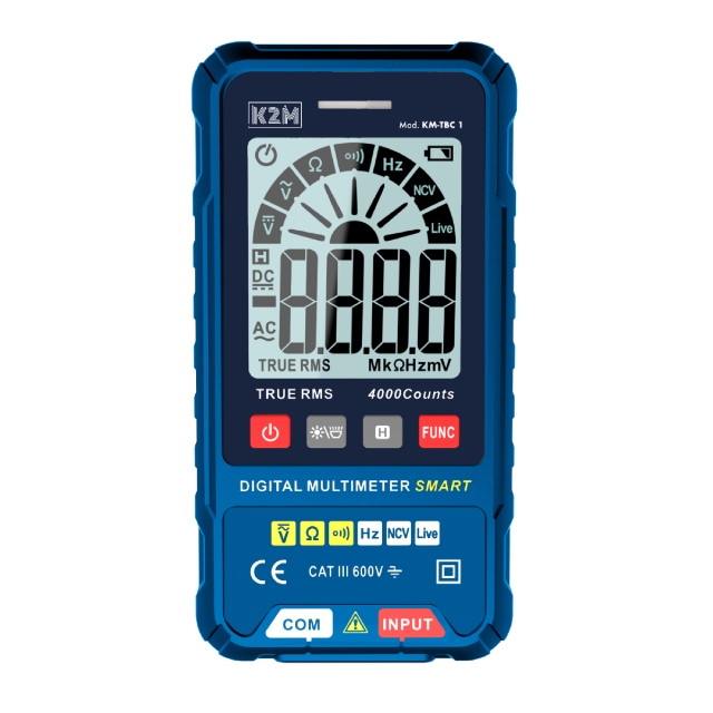 Automatic Digital Smart Multimeter With True Value | K2M KM-TBC1