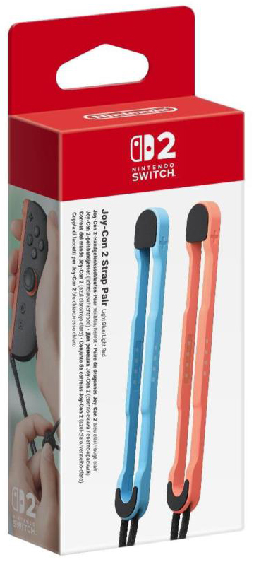 Joy-Con 2 Strap Pair Light Blue / Light Red | Nintendo Switch 2 