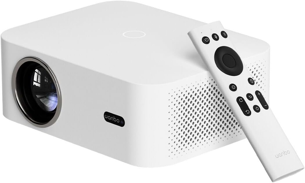 Wanbo X2 Max White Projector Android 9.0, 1080p, 450 ANSI, WiFi 6, Bluetooth, 2x HDMI, 1x USB