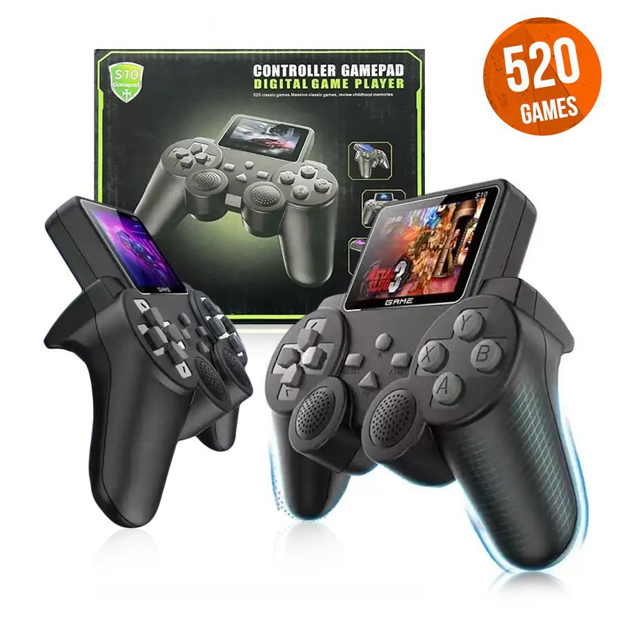Retro Gamepad Console | S10 520 Built-in Games