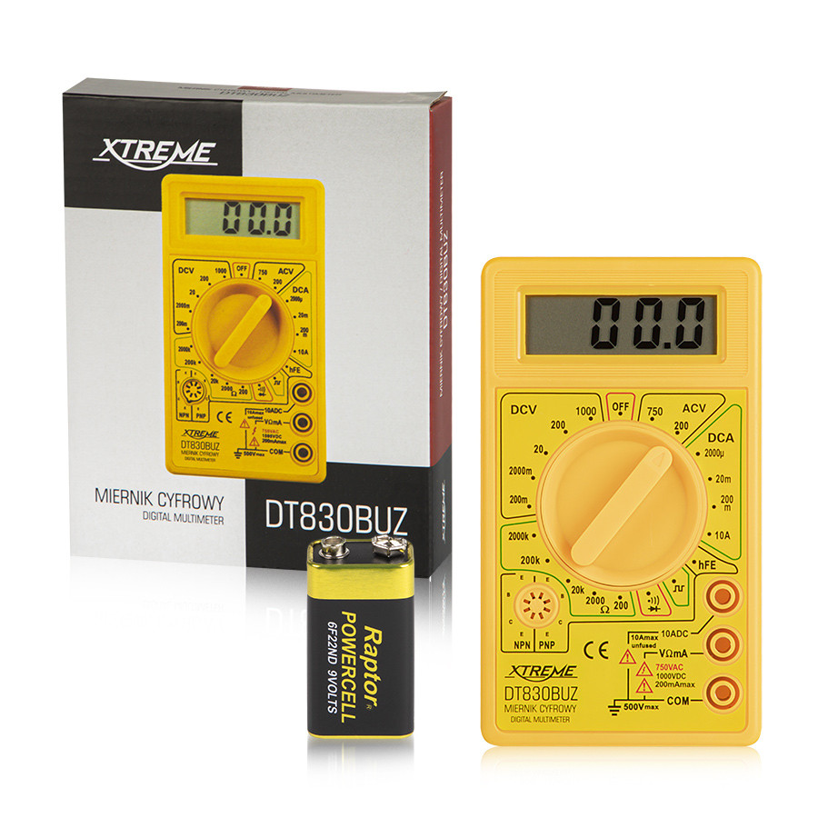 Digital Multimeter | XTREME DT830BUZ