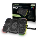RGB LED Gaming Laptop Cooling Pad | Esperanza BREVA