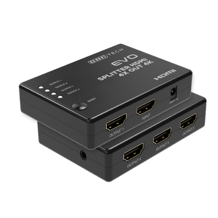 HDMI Splitter 4K 30Hz | GBC 4 Outputs