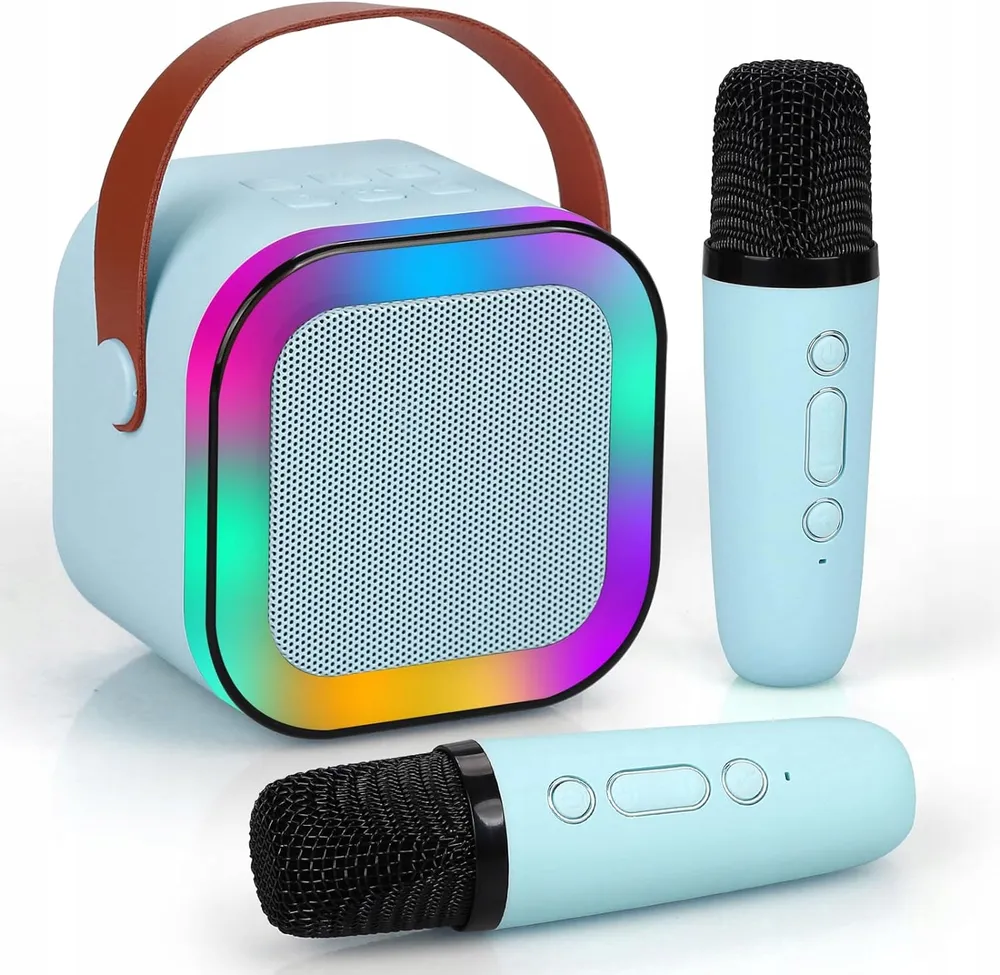 Kids Mini Karaoke Speaker with LED Lighting | Extralink