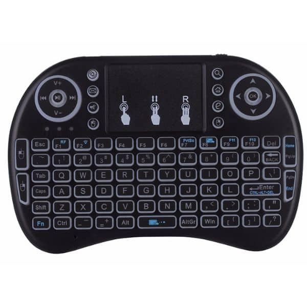 Mini Wireless Keyboard with Touchpad & Mini Keypad