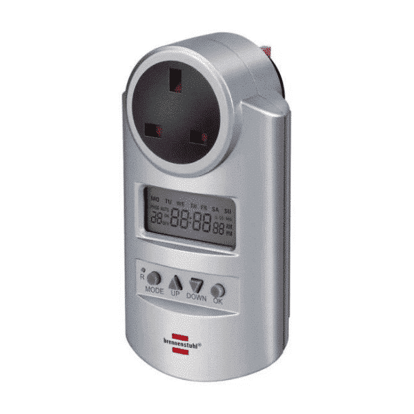 Brennenstuhl Plug In Timer Digital Weekly 13A 3/20W