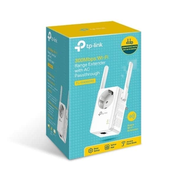 TP-LINK 300Mbps Wi-Fi Range Extender with AC Passthrough TL-WA860RE