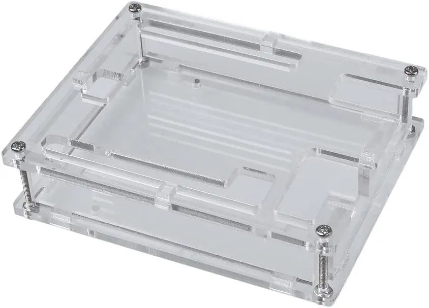 Transparent Acrylic Case Shell Enclosure Computer Box For Arduino UNO R3