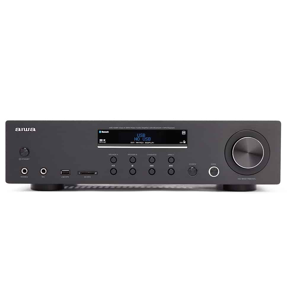 Amplifier All-in-One | Aiwa AMU-120BTBK