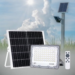 Solar LED Floodlight with Panel & Battery | SOLAR LED PRO 60 1200lm