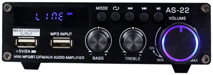 Bluetooth Audio Amplifier with Remote | BlitzWolf AS-22 45W