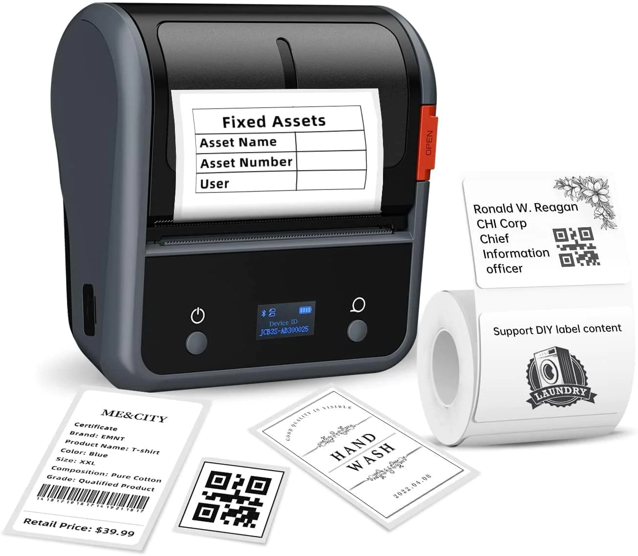 Label & Receipt Printer | B3S with Tape