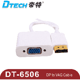 DisplayPort to VGA Adapter | DTECH DT-6506 HD