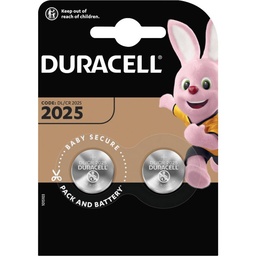 CR2025 Lithium Button Batteries | Duracell (2 pcs)