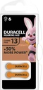 Hearing Aid Batteries | Duracell ActiveAir DA13 (6 pcs)