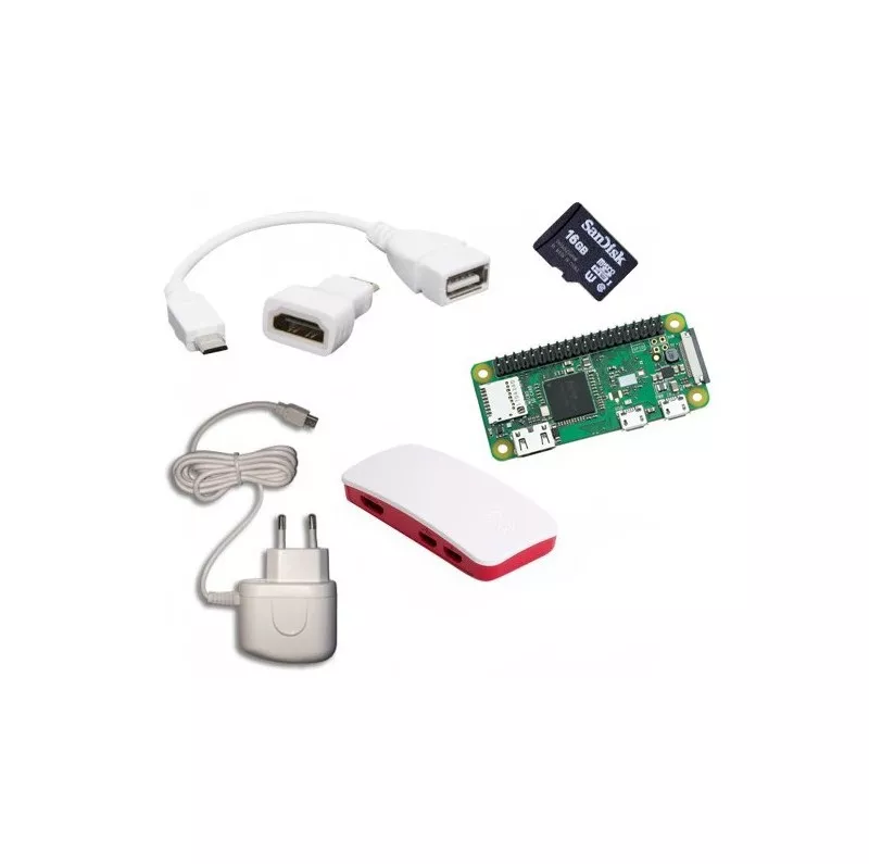 Pi Zero WH Kit - Starter Kit 16GB