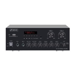 Amplifier PA Bluetooth/FM/MP3 | 200W 2-Zone