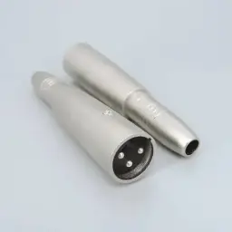XLR Microphone adapter from 3 pole socket to 6.3 stereo jack socket (1 Piece)