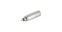 XLR Microphone plug adapter 3 poles to rca plug (1 Piece)