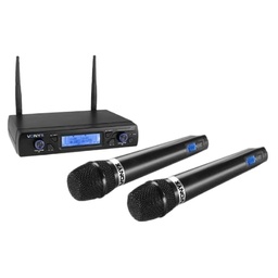WM62 Kit 2 uhf 16-channel radio microphones 863,00mhz + 865,00mhz