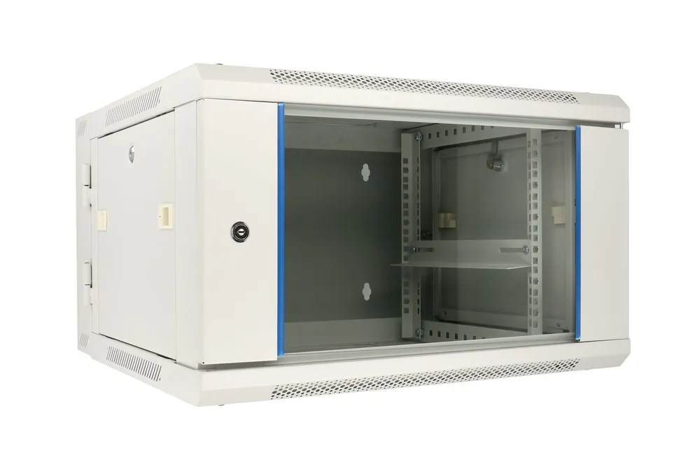 Wall-Mounted Rack Cabinet | Extralink 12U 600×600 Black