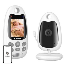 Electronic Rotating Nanny Camera with Sound Detector | Boifun VB610