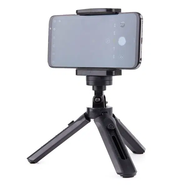 Mini Tripod Selfie Stick Holder | Phone & GoPro 16–21 cm