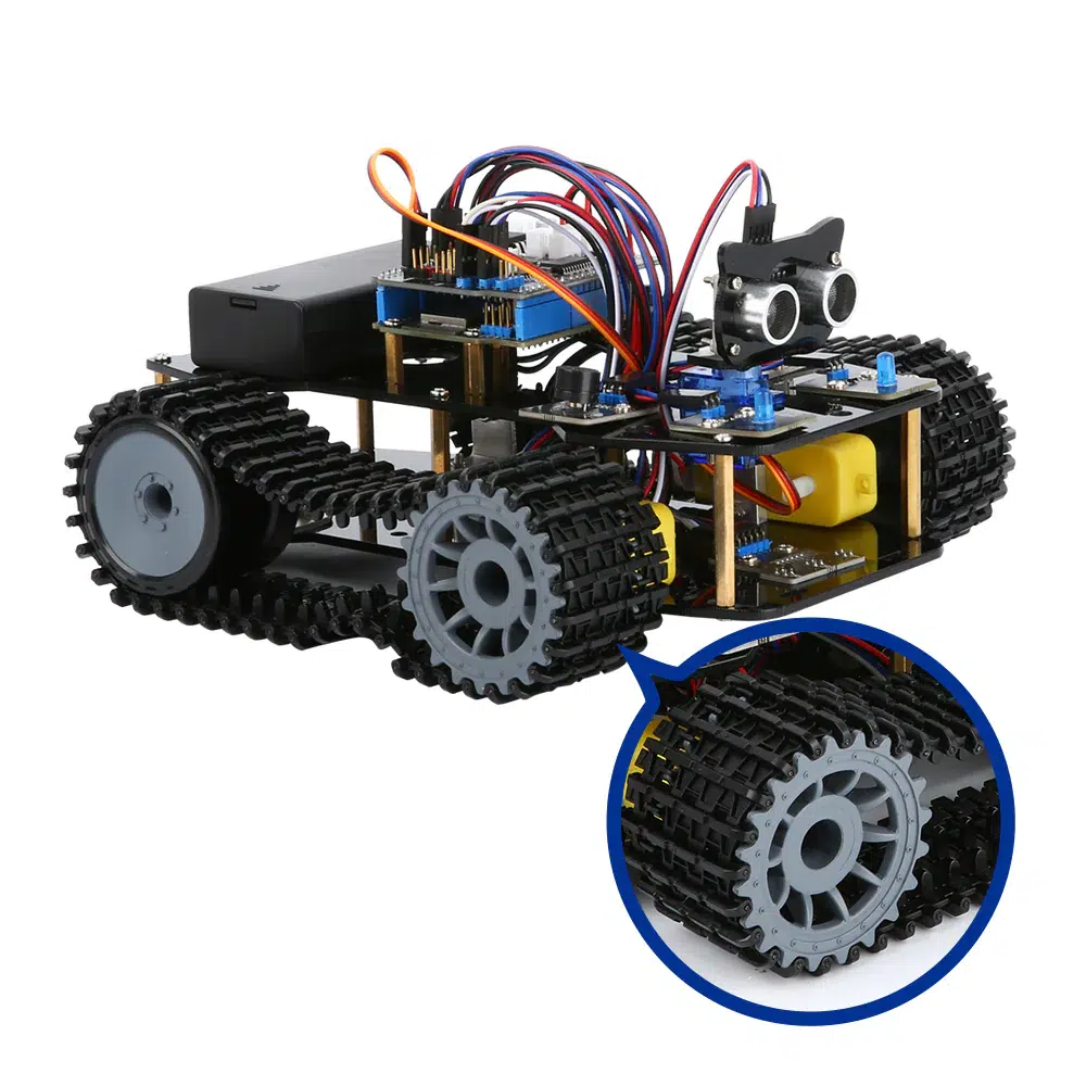 ACEBOTT ESP32 Tank Robot Car Expansion Pack for QD001