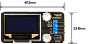 ACEBOTT 0.96 Inch OLED LCD Module White Backlight 128X64Easy-Plug