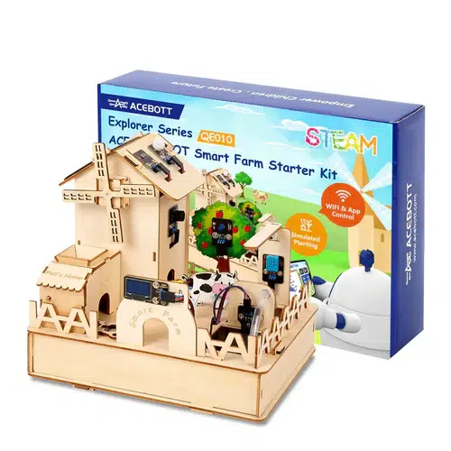 Smart Farm Starter Kit for ESP32 Wooden House IoT Wifi