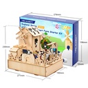 ACEBOTT Easy-Plug Smart Farm Starter Kit for ESP32 Wooden House IoT Wifi