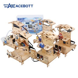 ACEBOTT Easy-Plug Smart Home Education Kit -Education Solution Series 5 in 1 Projects