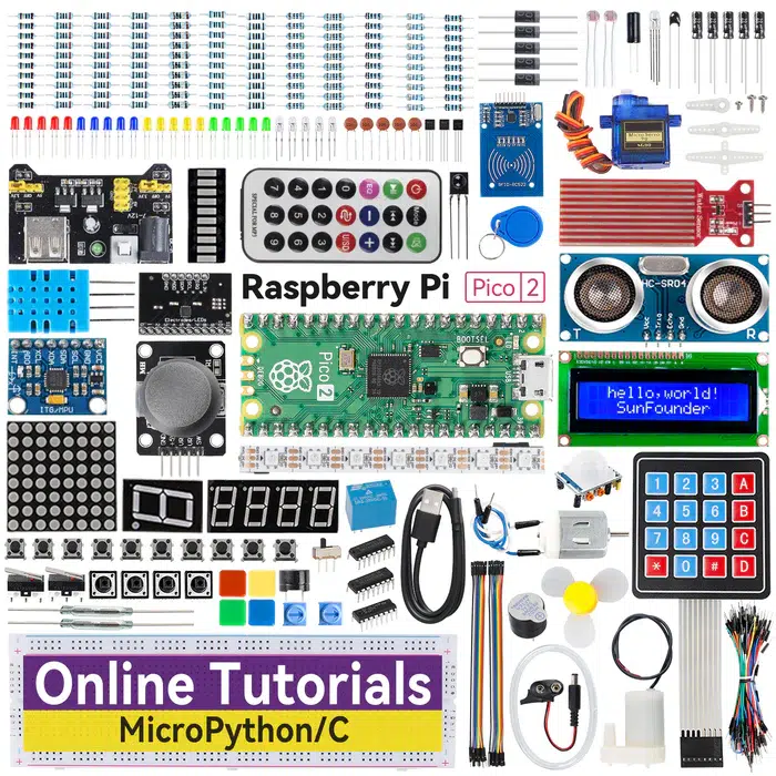 Pico 2 Starter Kit | Raspberry Pi Newton Lab CN0476D