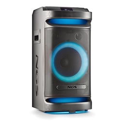 Portable Bluetooth Party Speaker with RGB Lights | NGS Wild Space 1 180W