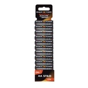 LR06 - Rexer Style AA Alkaline Battery (Film Pack 24pz)