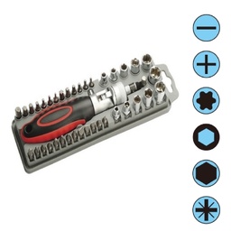 Ratchet Screwdriver Set 40-pcs | Pro'sKit SD-2309