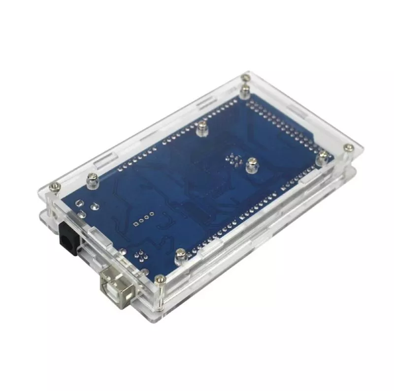 Clear Acrylic Case for Arduino Mega 2560 Rev3