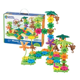 Learning Resources LER 9119 Sprockets (Monkeys) Construction Set.
