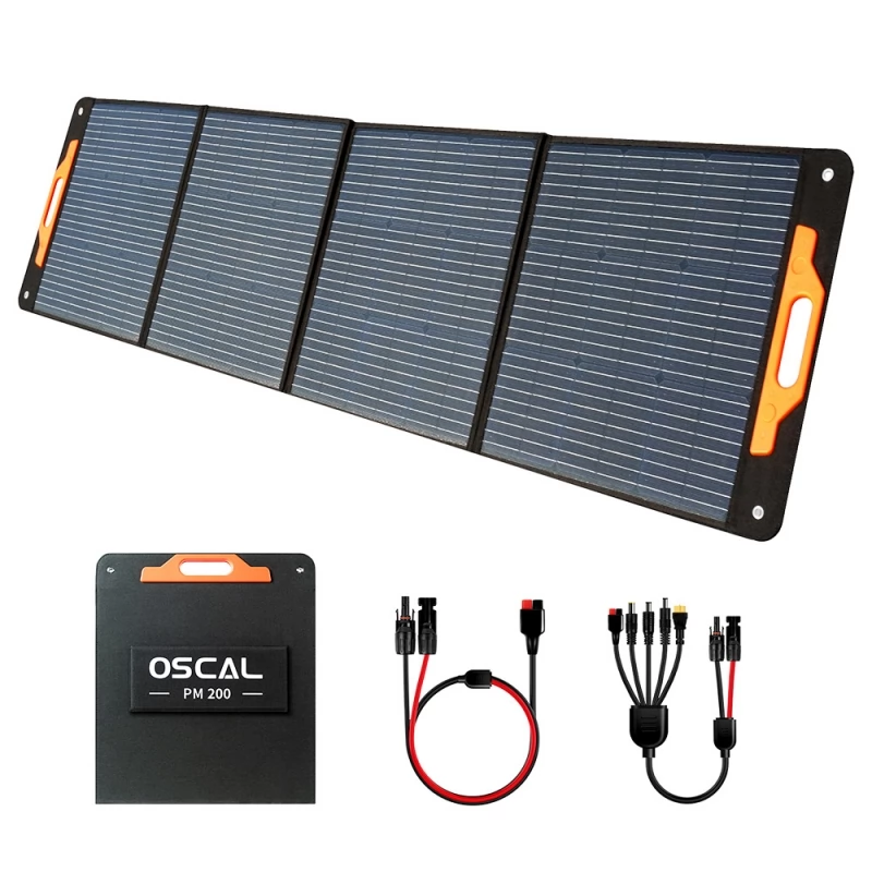 Foldable Solar Panel | Blackview Oscal PM200 200W 