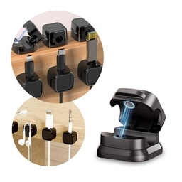 Magnetic Cable Organizer | Desktop Wire Management Clip