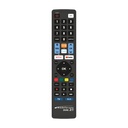 MadeForYou 2:1 Elegant - Universal Programmable Remote Control for 2 Devices