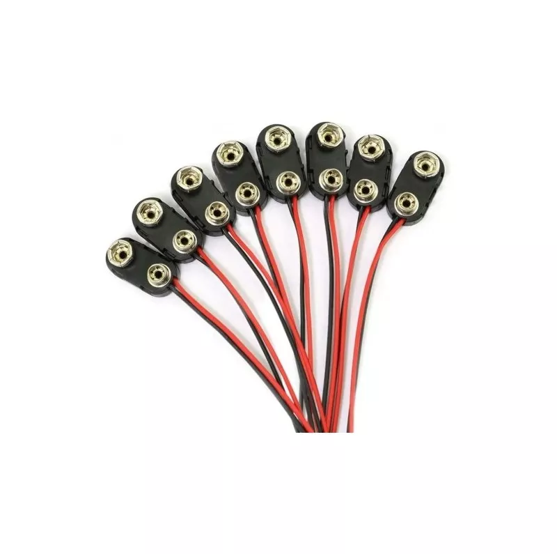 Contact Clip Connectors | 9V Battery