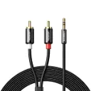 Ugreen cable audio cable 3.5 mm mini jack (male) – 2RCA (male) 1.5 m (AV102)