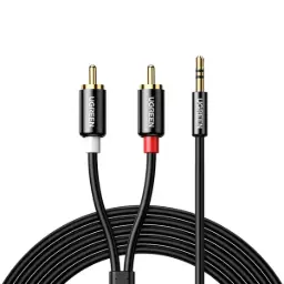 Ugreen cable audio cable 3.5 mm mini jack (male) – 2RCA (male) 1.5 m (AV102)