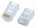 RJ45 UTP CAT6 Plugs | TapeCom Gold-Plated