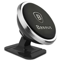 Magnetic Car Holder | Baseus for Smartphone (Silver)