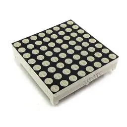 8×8 Red LED Dot Matrix Display | 64 LEDs