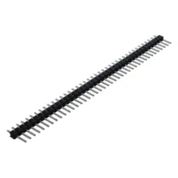 1×40-Pin Straight Male Header | 2.54 mm Breakable Strip
