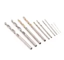10-Piece Twist Drill Bit Kit | Precision Micro Drill Set (0.7,1,1.2,1.4,8)mm